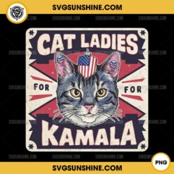 Childless Cat Ladies For Kamala PNG Sublimation Designs