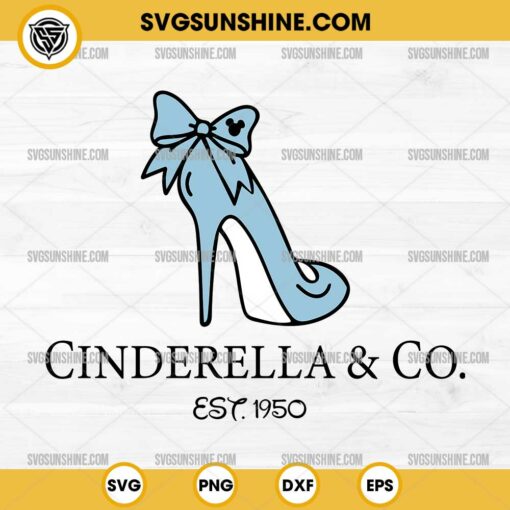 Cinderella Co Est 1950 SVG, Disney Cinderella SVG