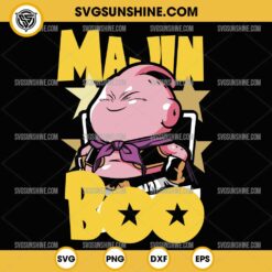 Dragon Ball Majin Buu SVG, Dragon Ball Z SVG, Majin Boo SVG