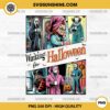 Funny Halloween 2024 PNG, Waitting For Halloween Like PNG, Horror Characters PNG