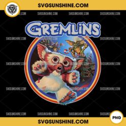 Gremlins A 80s Movie Vintage Design PNG Sublimation