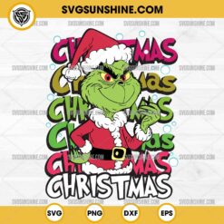 Grinch Christmas SVG, Grinch Santa Claus SVG, Grinch SVG