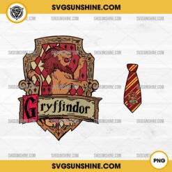 Gryffindor Harry Potter Bundle PNG Sublimation