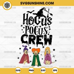 Halloween Hocus Pocus Dog Crew SVG, Dog In Hocus Pocus SVG