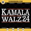 Kamala Walz 2024 SVG PNG File