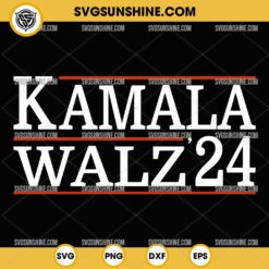 Kamala Walz 2024 SVG PNG File