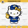 Hello Kitty #1 Los Angeles Rams Football SVG PNG DXF EPS Cut Files