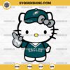 Hello Kitty #1 Philadelphia Eagles Football SVG PNG DXF EPS Cut Files