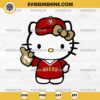 Hello Kitty #1 San Francisco 49ers Football SVG PNG DXF EPS Cut Files