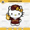 Hello Kitty #1 Washington Commanders Football SVG PNG DXF EPS Cut Files