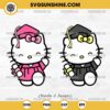 Hello Kitty Graduation SVG Bundle, Pink Hello Kitty Senior SVG PNG