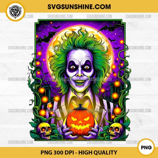 Horror Beetlejuice Png Vector Clipart