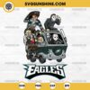 Horror Characters Philadelphia Eagles SVG, NFL Football Halloween SVG