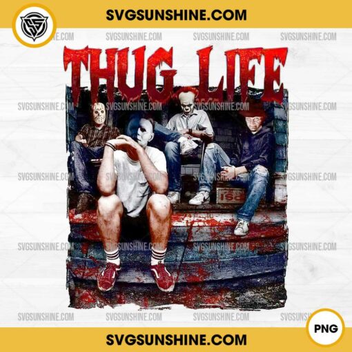 Horror Movie Characters Thug Life PNG