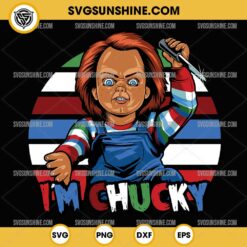 I'm Chucky SVG PNG, Horror Chucky SVG, Halloween SVG