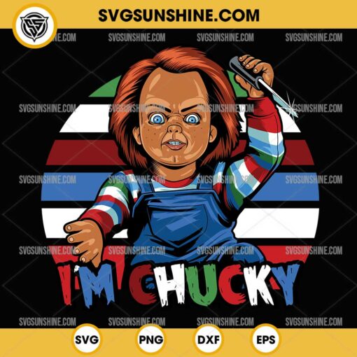 I'm Chucky SVG PNG, Horror Chucky SVG, Halloween SVG