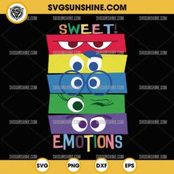 Inside Out Sweet Emotions SVG PNG DXF EPS