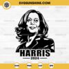 Kamala Harris 2024 SVG PNG Silhouette Vector Clipart