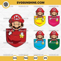 Mario Pocket Bundle SVG PNG DXF EPS