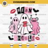 Mean Ghouls Ghost SVG, Pink Ghosts Halloween Mean Girls SVG, Mean Ghouls SVG