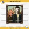 Michael Myers And Laurie Strode PNG Sublimation