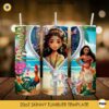 Moana Disney Princess 20oz Tumbler Wrap PNG File