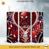 Spider Man Zipper 20oz Tumbler Wrap PNG File