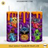 3D Inflated Stitch Halloween Tumbler PNG File