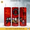 Horror Killers Halloween Queen Starbucks 20oz Tumbler Wrap PNG