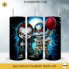 Jack Skellington and Pennywise Tumbler Wrap PNG, Jack Skellington Tumbler PNG, Pennywise Tumbler PNG