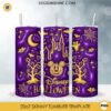 3D Inflated Disney Halloween Tumbler Wrap PNG