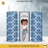 Betty Boop Melanin Coach 20oz Tumbler Wrap PNG File