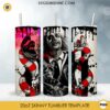 Beetlejuice Tumbler Wrap PNG, Horror Halloween 20oz Skinny Tumbler Template PNG