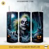 Beetlejuice 2024 Skinny Tumbler Template PNG