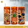 3D Inflated Hocus Pocus Tumbler Wrap PNG