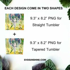 Tinker Bell Zipper 20oz Tumbler Wrap PNG File