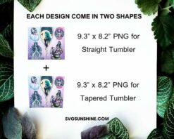 Emily Corpse Bride Tumbler Wrap PNG File