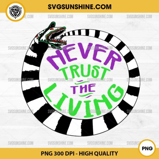 Never Trust The Living PNG, Sandworm PNG, Beetlejuice PNG File