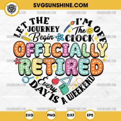 Officially Retired SVG PNG, Retirement SVG PNG, Retired 2024 SVG Cut File