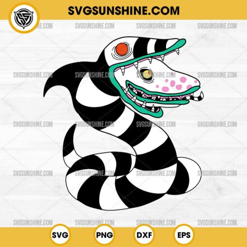 Sandworm SVG, Beetlejuice Sandworm PNG Vector Clipart