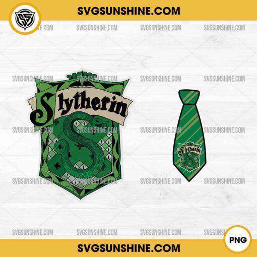 Slytherin Harry Potter Bundle PNG Sublimation