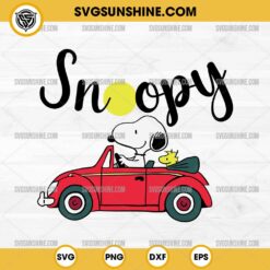 Snoopy Driver SVG PNG DXF EPS