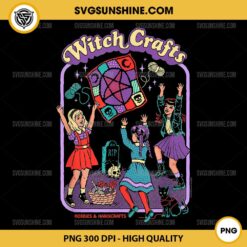 Steven Rhodes Witch Crafts PNG, Hobbies and Handicrafts Dark Humor PNG Sublimation Designs