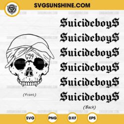 Suicideboys G59 Skull SVG, Suicideboys SVG, Suicideboys PNG Designs For Shirts