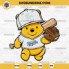 Winnie The Pooh Kansas City Royals Baseball SVG PNG File