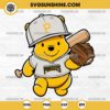 Winnie The Pooh Pittsburgh Pirates Baseball SVG PNG File