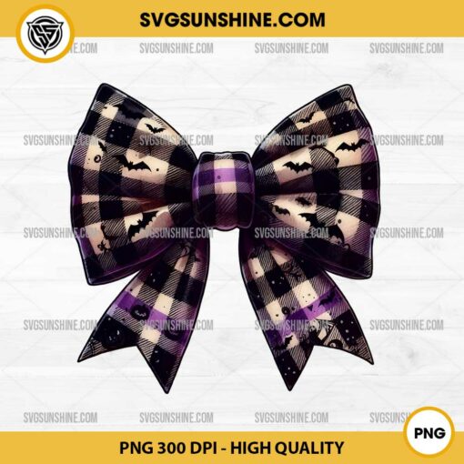 Halloween Coquette Bow PNG, Halloween Bow PNG Sublimation Designs