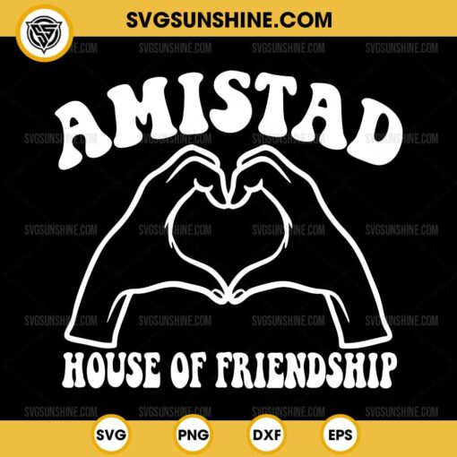 Amistad House of Friendship SVG, RCA Friendly School SVG