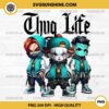 Baby Horror Thug Life Halloween PNG Sublimation Designs