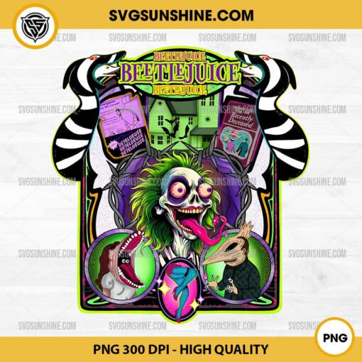 Beetlejuice PNG File, Beetlejuice Designs For Shirts